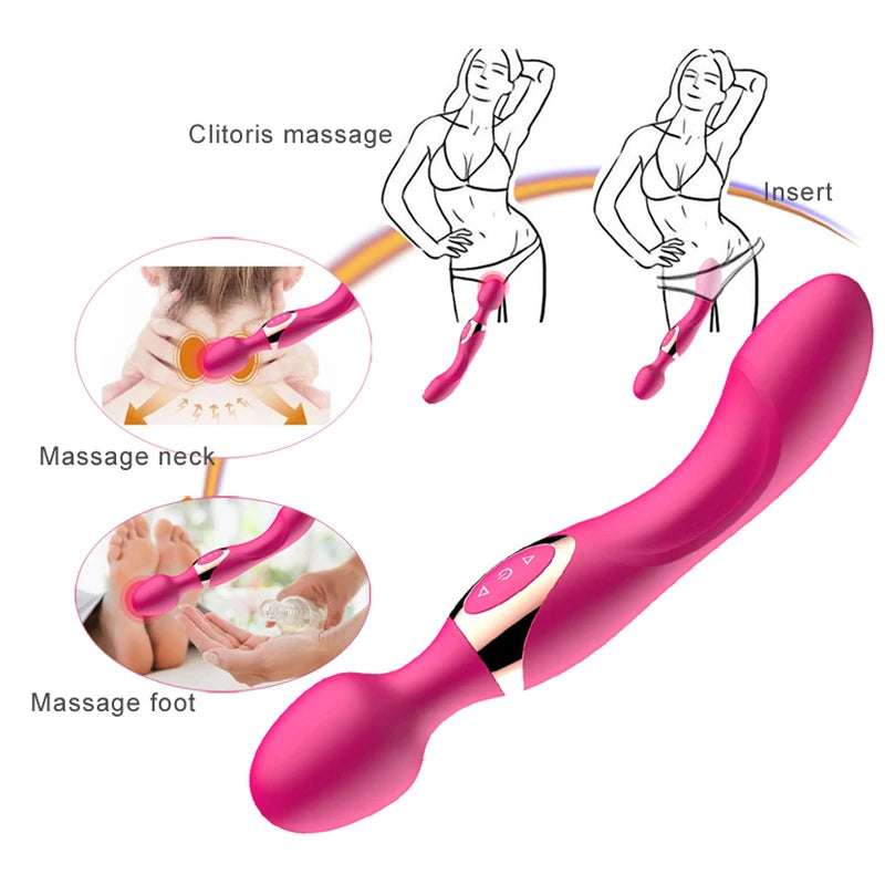 Vibrator mit 10 Vibrationsmodi – Wasserdicht & USB-aufladbar | Verschiedene Farben