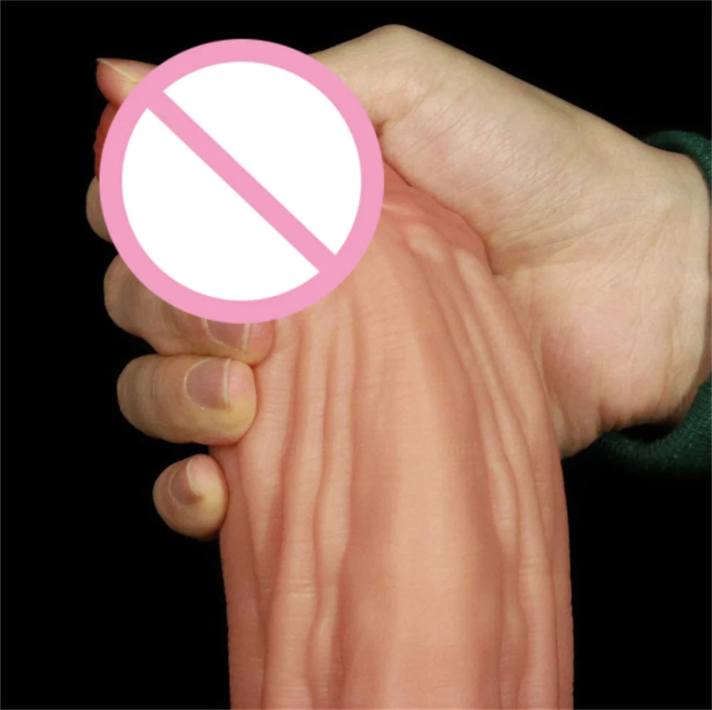 XXL Realistischer Dildo mit Saugfuß – 27×6 cm | Super weich & hautähnlich | G-Punkt Stimulator in 3 Größen | Xespera21