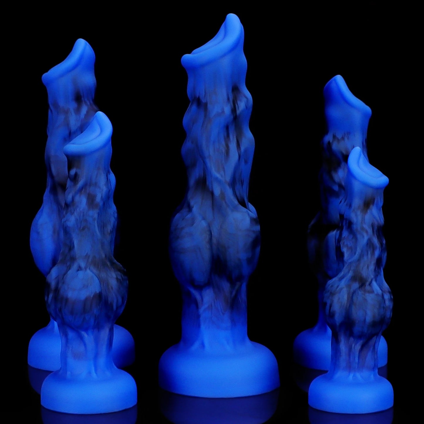 Realistischer Fantasy-Knoten-Dildo – Flüssigsilikon | Tierisch inspiriert, weich & flexibel | 5 Größen & Farben | Xespera21