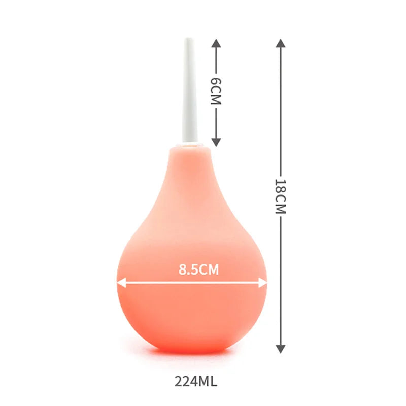 Einlauf-Ball aus Silikon – 89–224 ml Anal Reinigungssystem | Medizinisch & flexibel | Xespera21