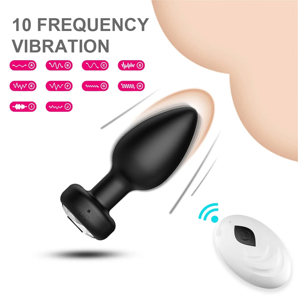 Analvibrator & G-Punkt Toy – 14 cm | Wasserdicht & Silikon | USB-ladbar